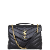 Saint Laurent Loulou Small Front with Strap