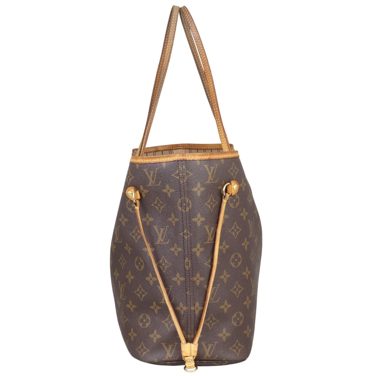 Louis Vuitton Neverfull MM Monogram Side