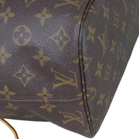 Louis Vuitton Neverfull MM Monogram Corner Closeup