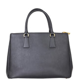 Prada Saffiano Lux Galleria Double Zip Tote Medium Back