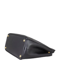 Prada Saffiano Lux Galleria Double Zip Tote Medium Corner Distance