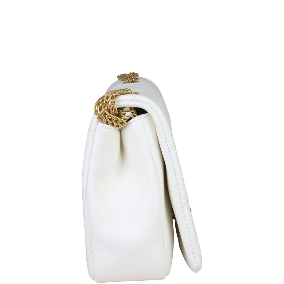 Chanel Looping Chain Flap Bag Side