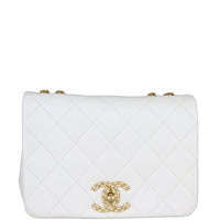 Chanel Looping Chain Flap Bag Front