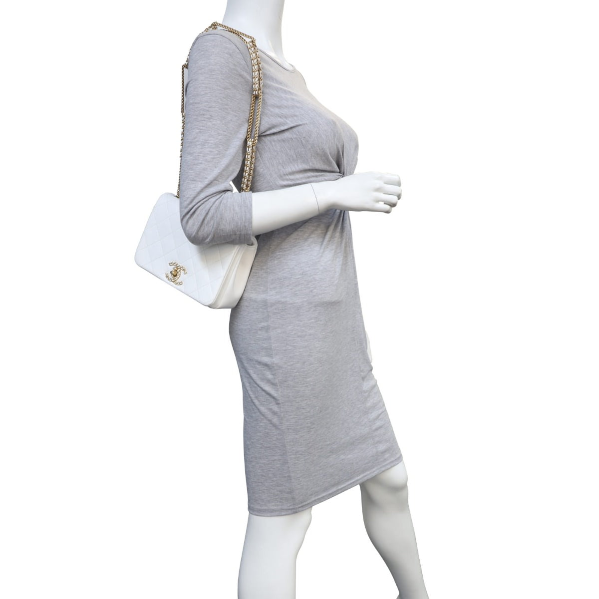 Chanel Looping Chain Flap Bag Mannequin