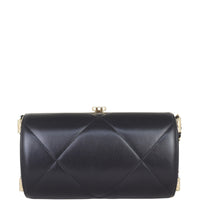 Chanel Chain Evening Bag (black) Front
