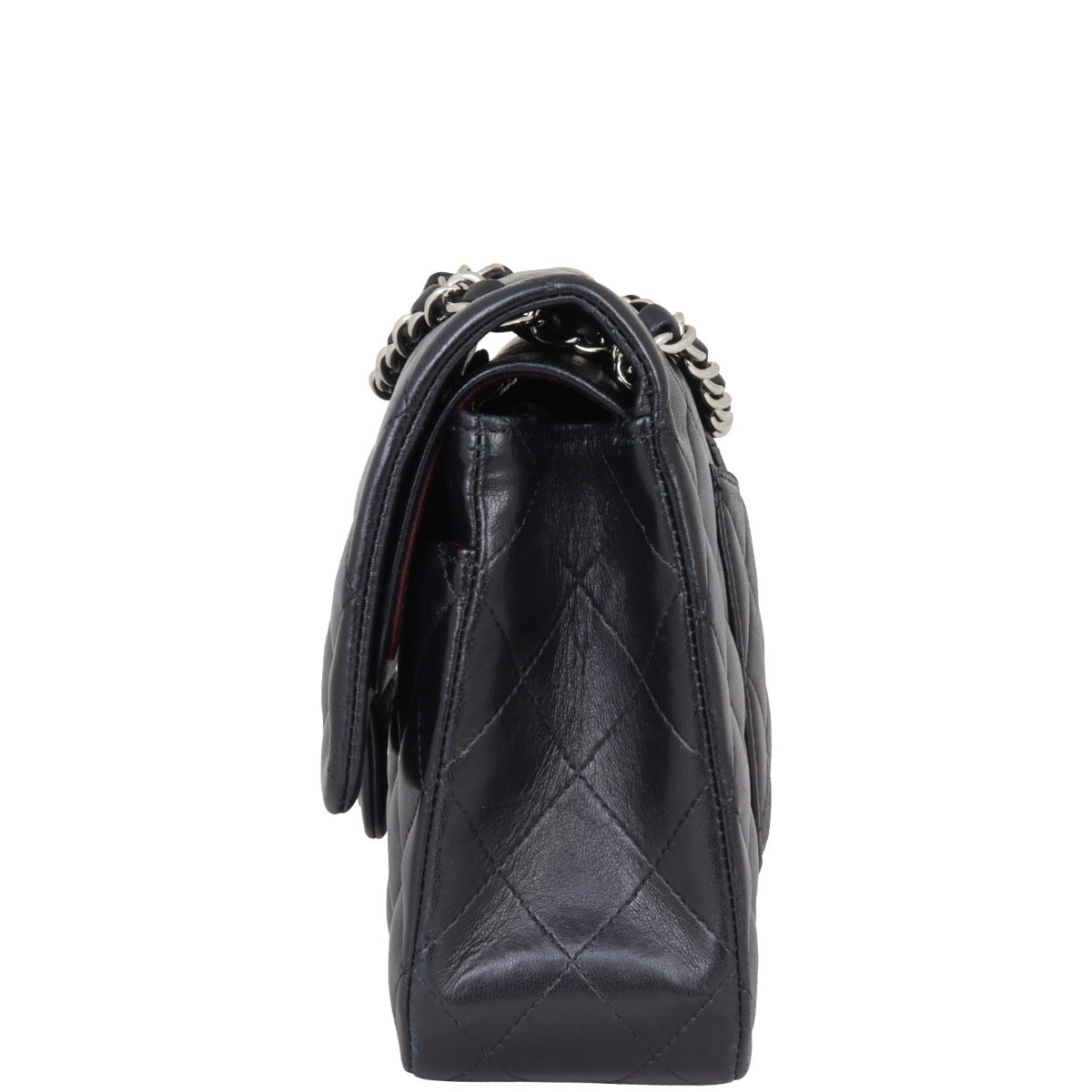 Chanel Classic Double Flap Medium Side