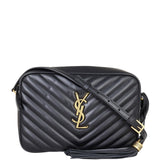 Saint Laurent Lou Camera Bag Front with Strap