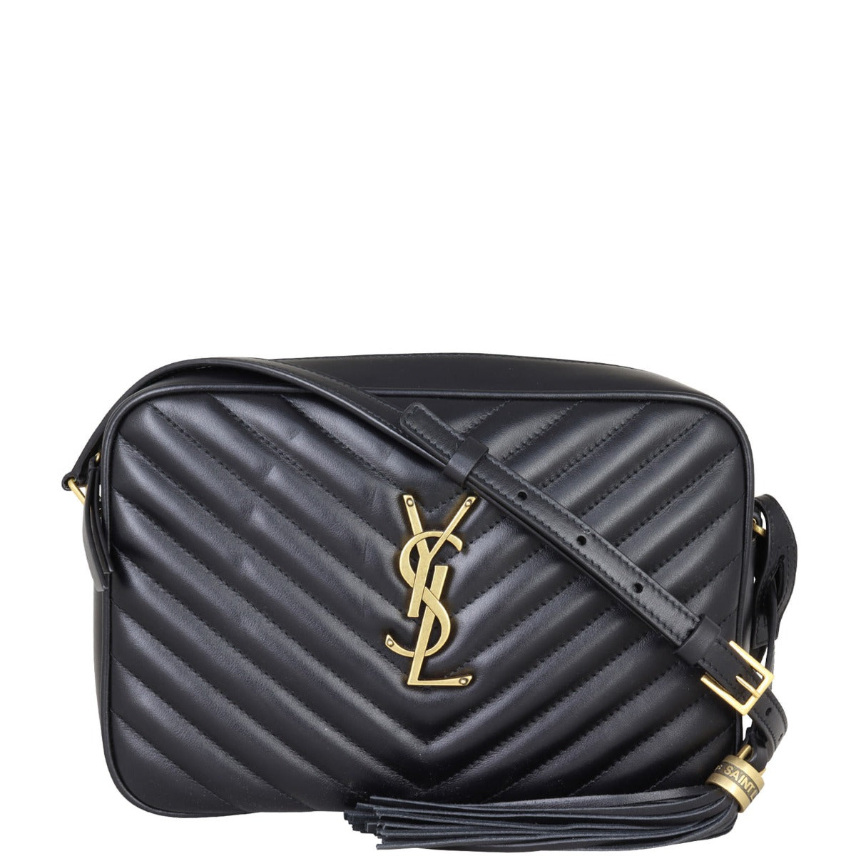 Saint Laurent Lou Camera Bag Front with Strap