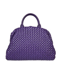 Bottega Veneta Intrecciato Top Handle Bag Front