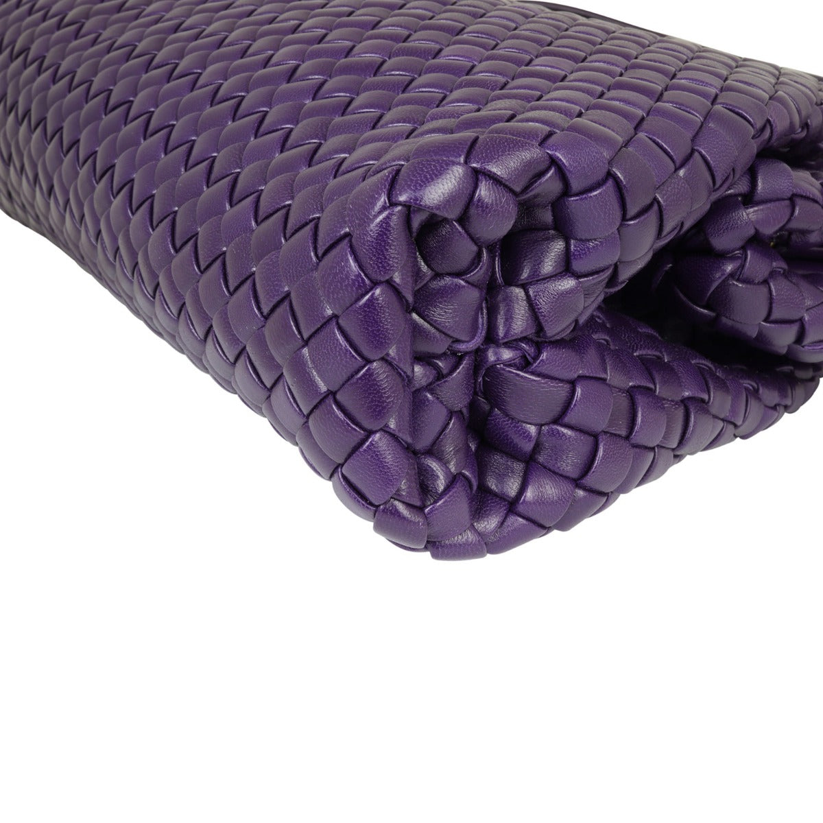 Bottega Veneta Intrecciato Top Handle Bag Corner Closeup