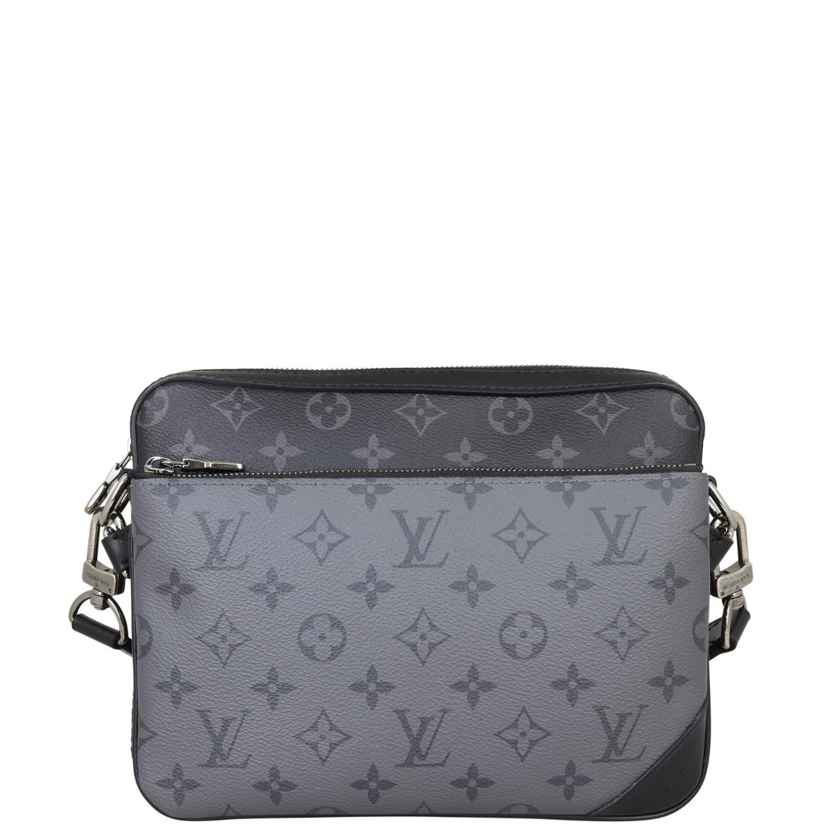 Louis Vuitton Trio Messenger Monogram Eclipse Front