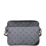 Louis Vuitton Trio Messenger Monogram Eclipse Front