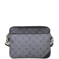 Louis Vuitton Trio Messenger Monogram Eclipse Front