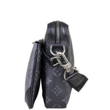 Louis Vuitton Trio Messenger Monogram Eclipse Side
