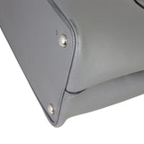 Prada Saffiano Cuir Double Bag Small Corner Closeup