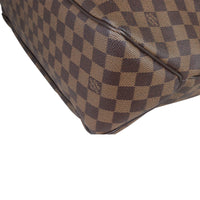 Louis Vuitton Delightful MM Damier Ebene Corner Closeup