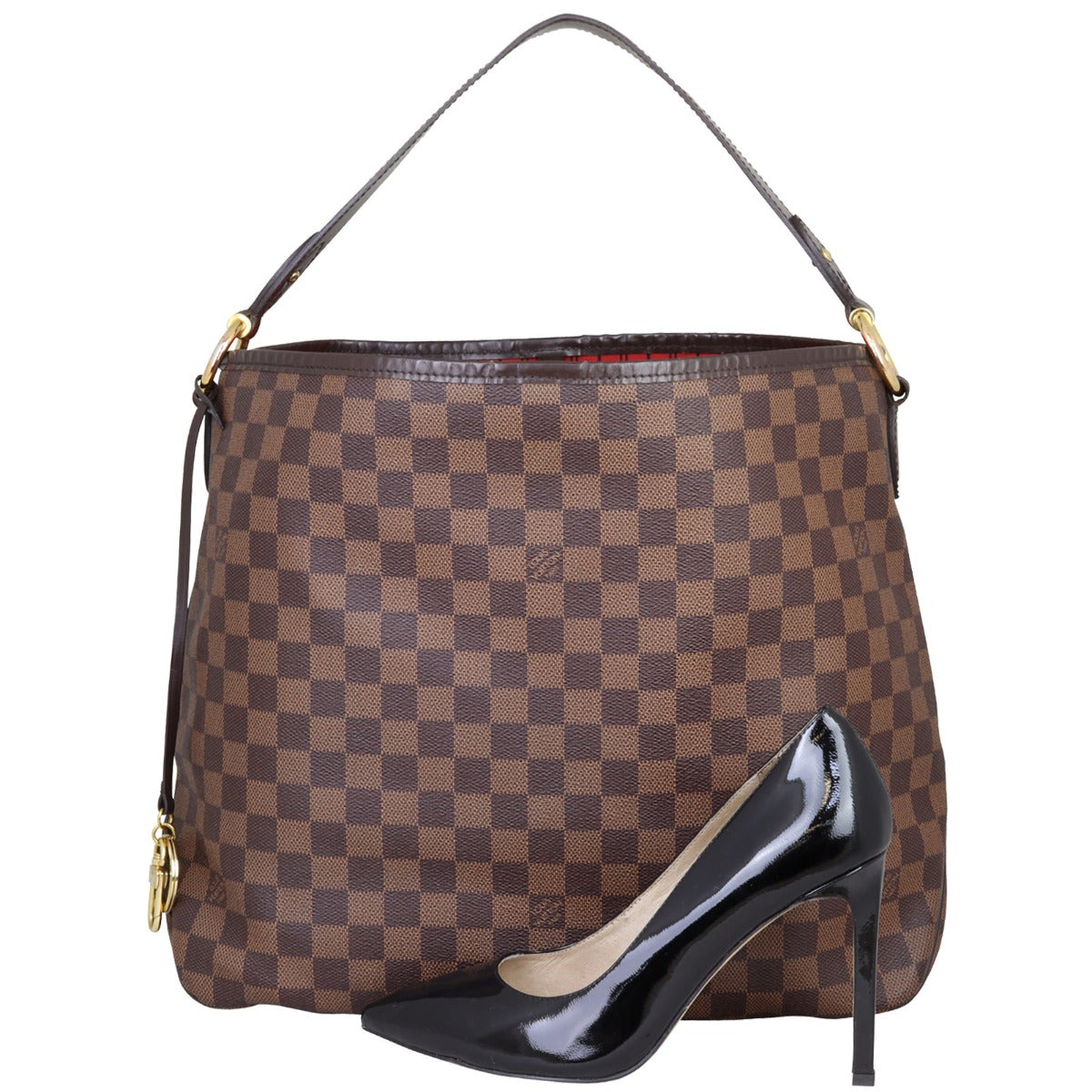 Louis Vuitton Delightful MM Damier Ebene Shoe
