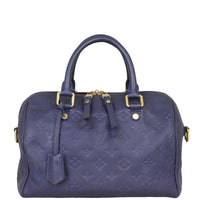 Louis Vuitton Speedy 25 Bandouliere Monogram Empreinte Front