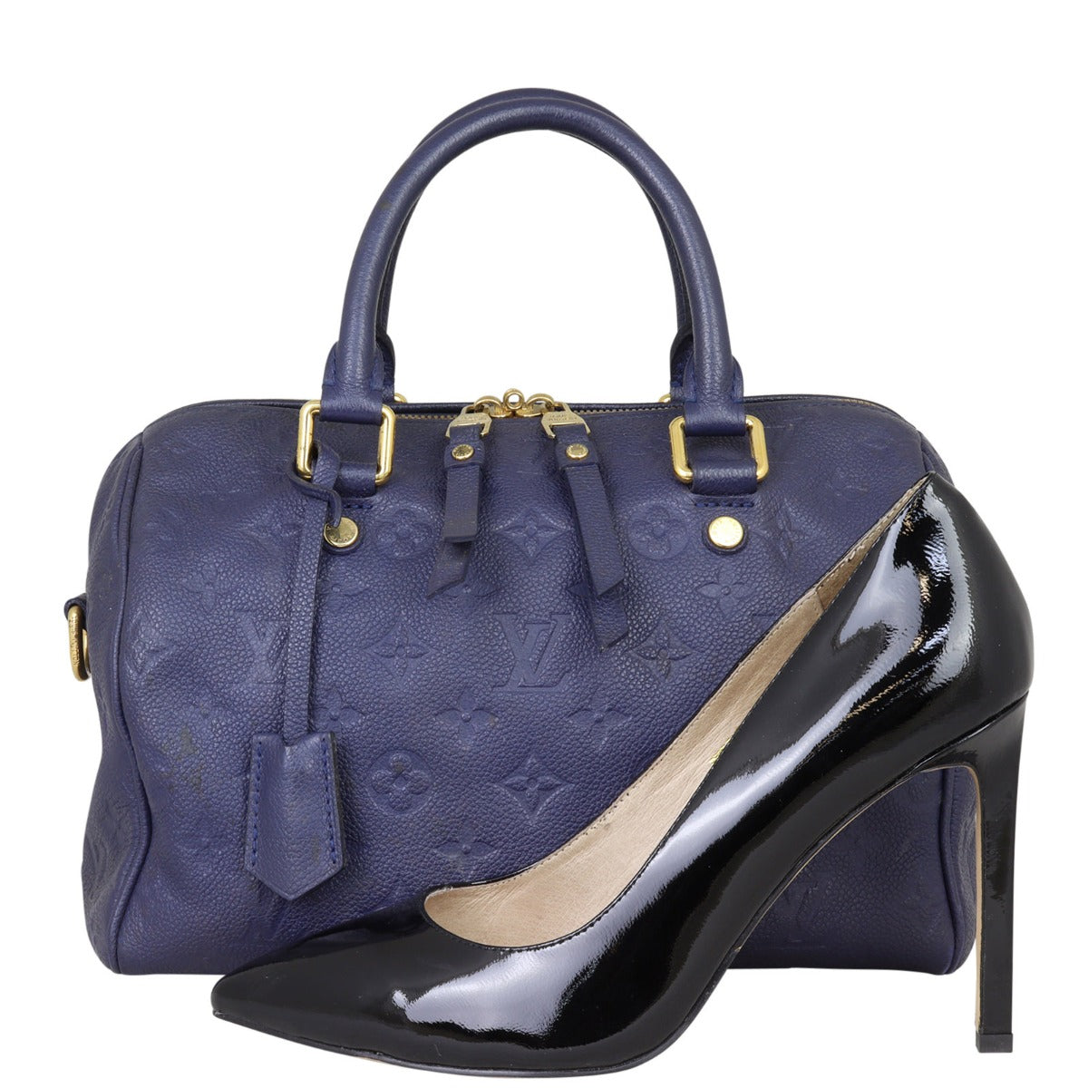 Louis Vuitton Speedy 25 Bandouliere Monogram Empreinte Shoe