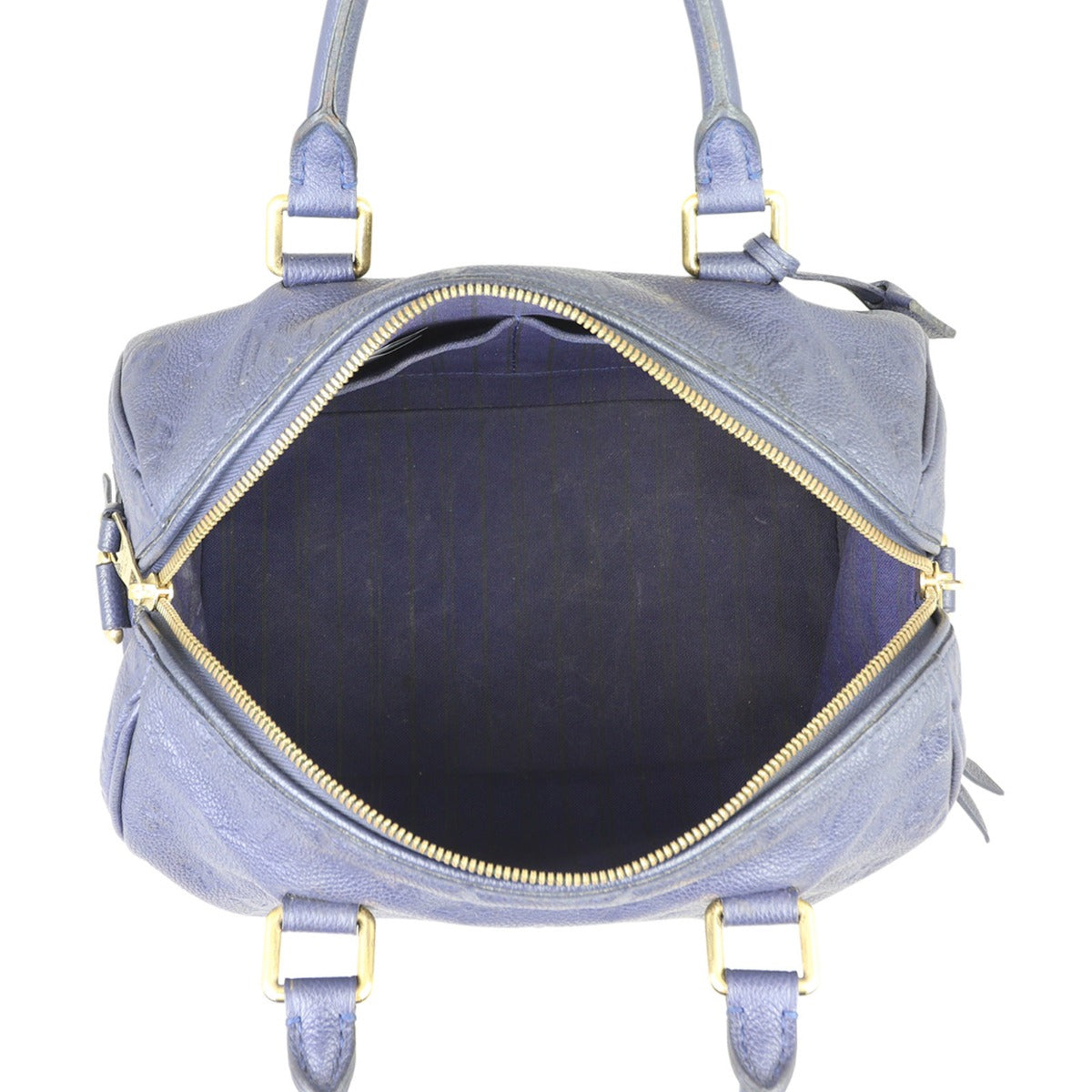 Louis Vuitton Speedy 25 Bandouliere Monogram Empreinte Interior