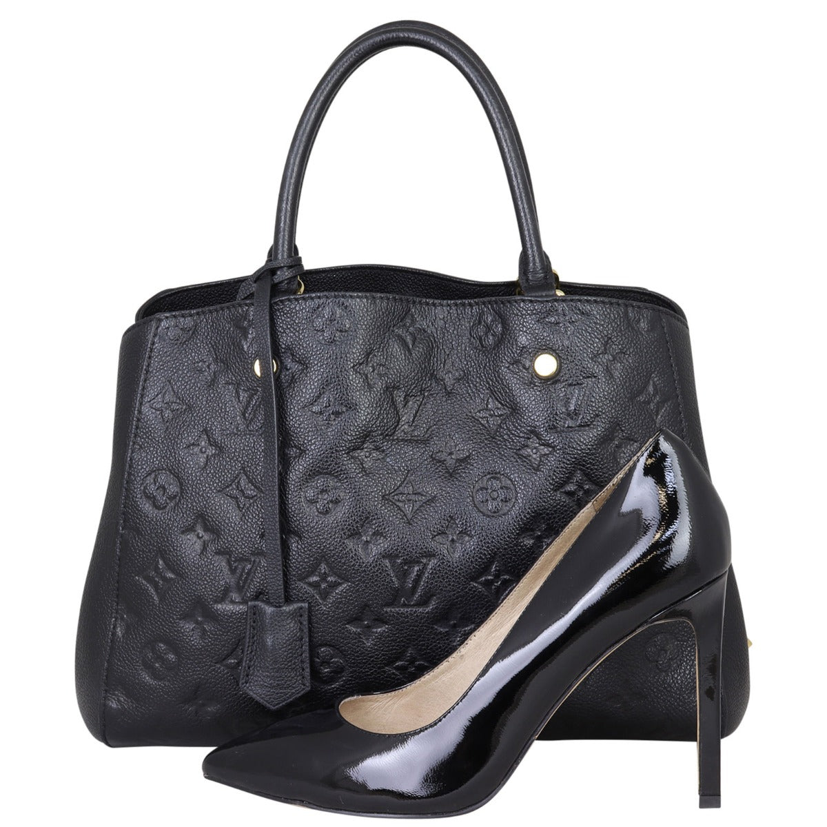 Louis Vuitton Montaigne MM Monogram Empreinte Shoe