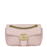 Gucci GG Marmont Matelasse Mini Shoulder Bag Front