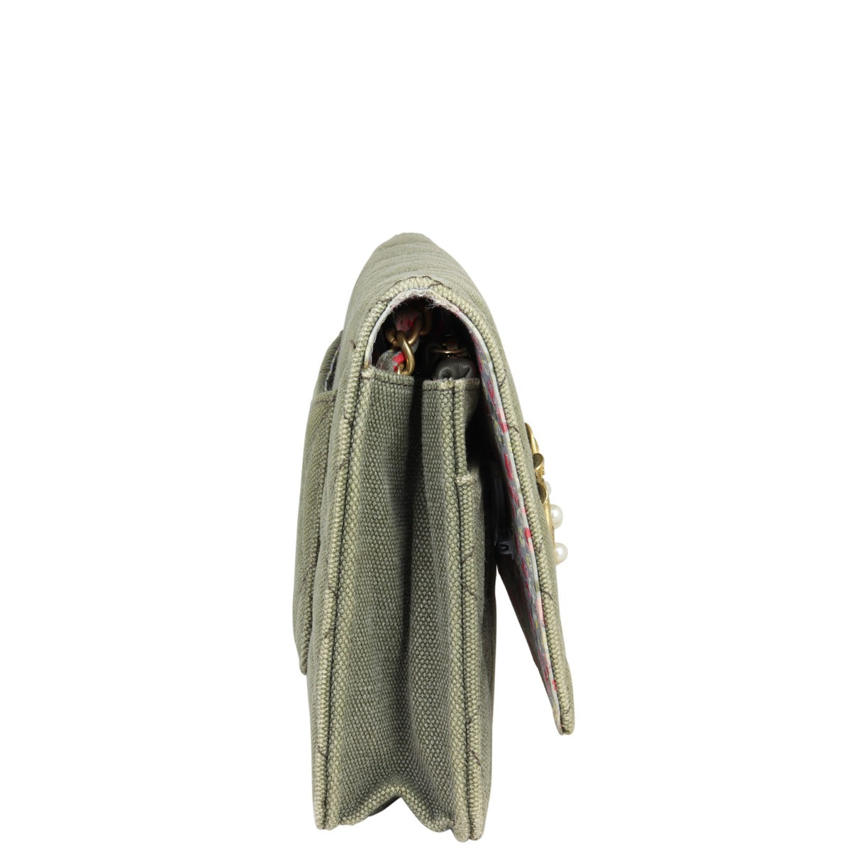 Chanel Wallet on Chain Coco Cuba Charms Side