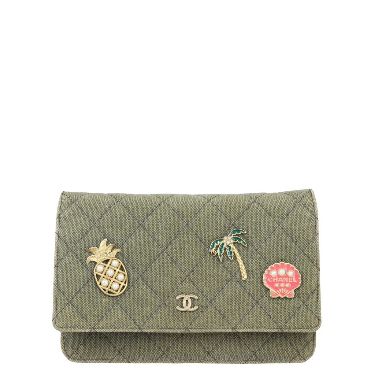 Chanel Wallet on Chain Coco Cuba Charms Front