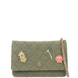 Chanel Wallet on Chain Coco Cuba Charms Front with Strap