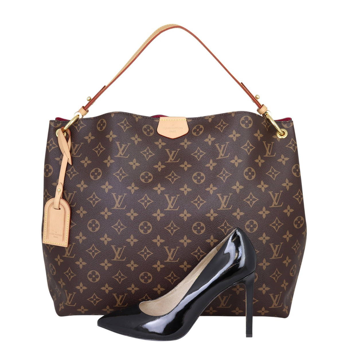 Louis Vuitton Graceful MM Monogram Shoe