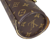 Louis Vuitton 3 Watch Case Monogram Corner Closeup