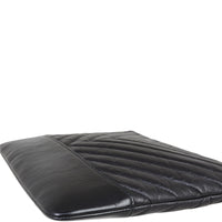 Chanel Gabrielle Chevron O-Case Corner Closeup