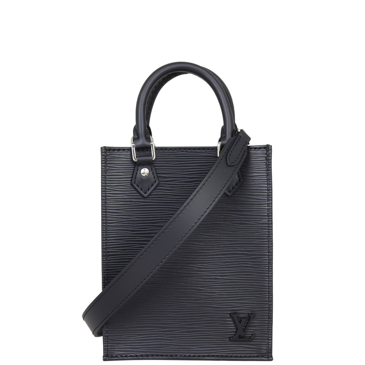 Louis Vuitton Petit Sac Plat Epi Front with Strap