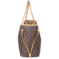 Louis Vuitton Neverfull MM Monogram Side