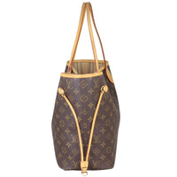 Louis Vuitton Neverfull MM Monogram Side