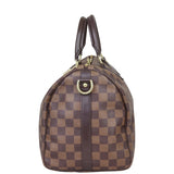 Louis Vuitton Speedy 30 Bandouliere Damier Ebene Side