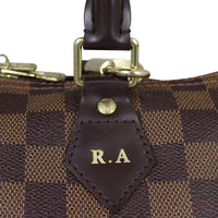 Louis Vuitton Speedy 30 Bandouliere Damier Ebene Hotstamp