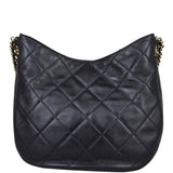 Chanel CC Lambskin Hobo Back