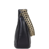 Chanel CC Lambskin Hobo Side