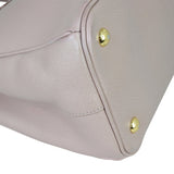 Prada Saffiano Lux Tote Small Corner Closeup