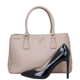 Prada Saffiano Lux Tote Small Shoe