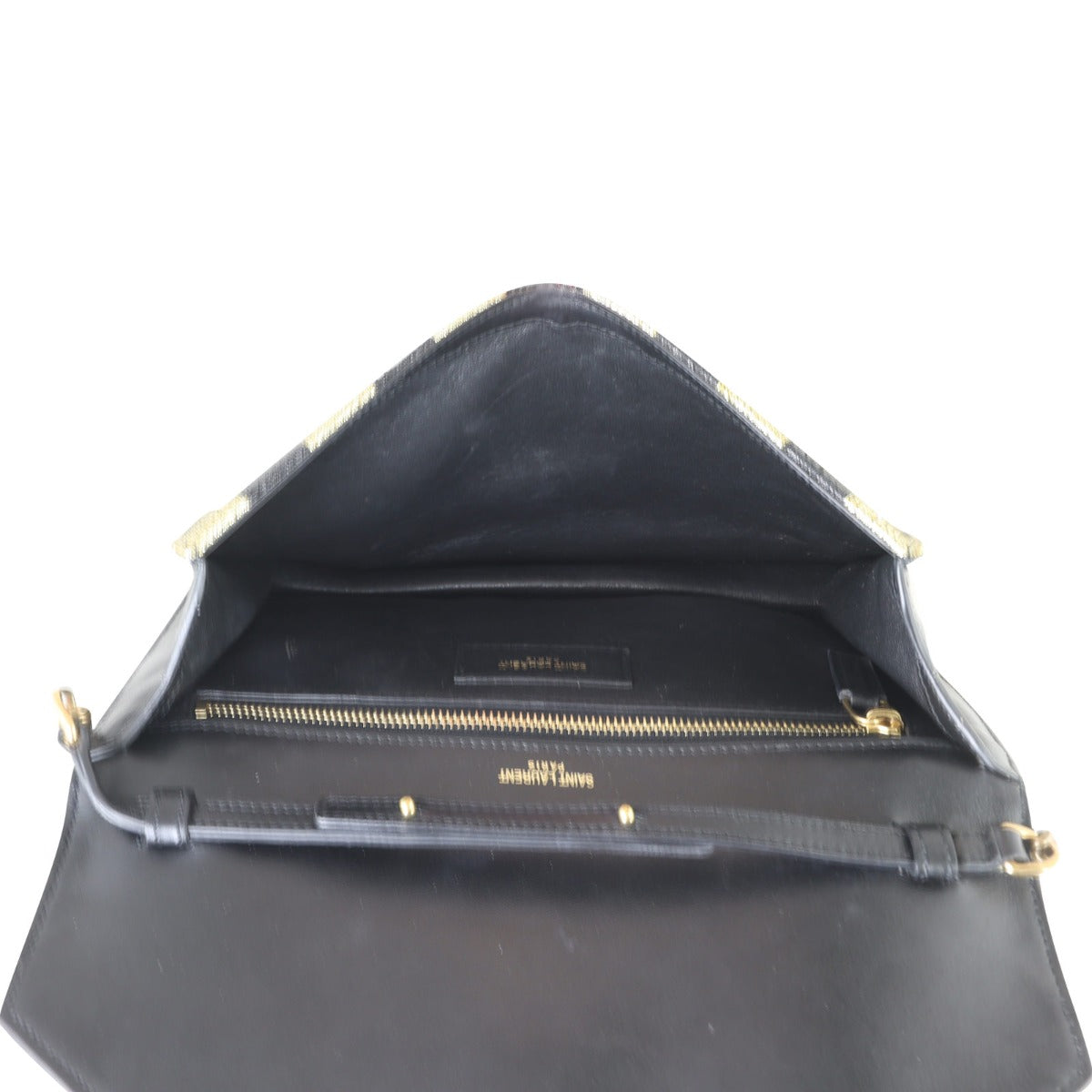 Saint Laurent Monogram Le Sept Chain Shoulder Bag Interior