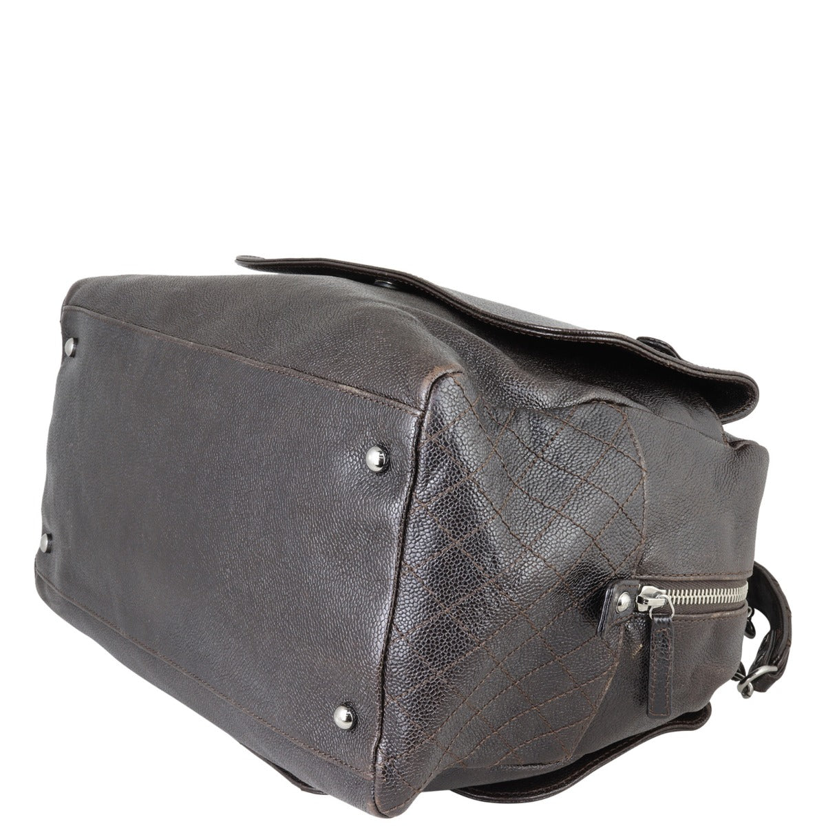 Chanel Pocket In The City Shoulder Bag Corner Closeup