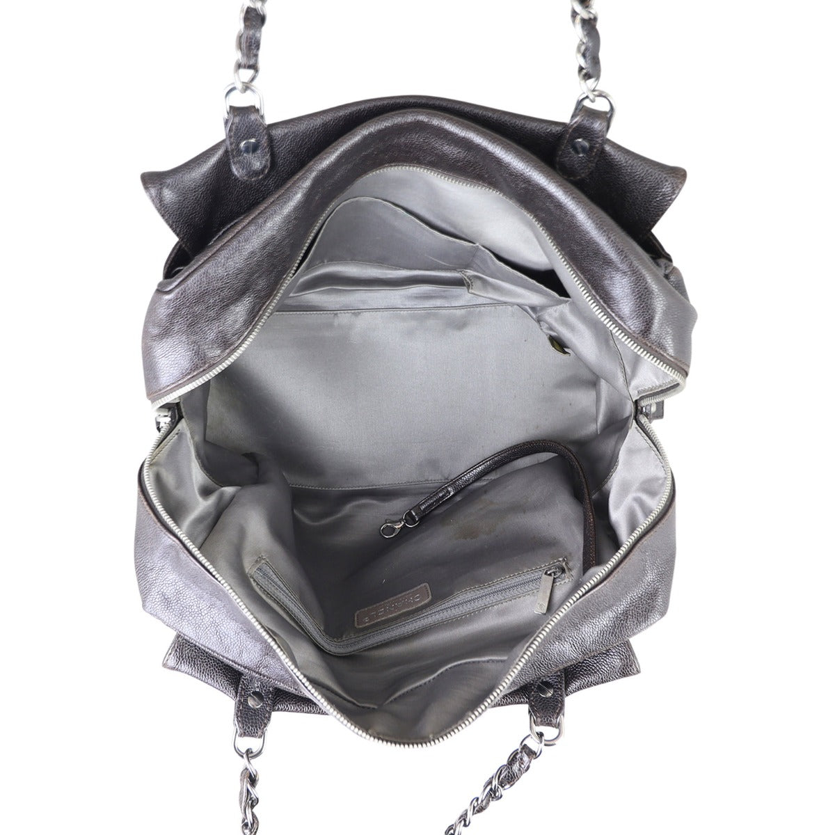 Chanel Pocket In The City Shoulder Bag Interior