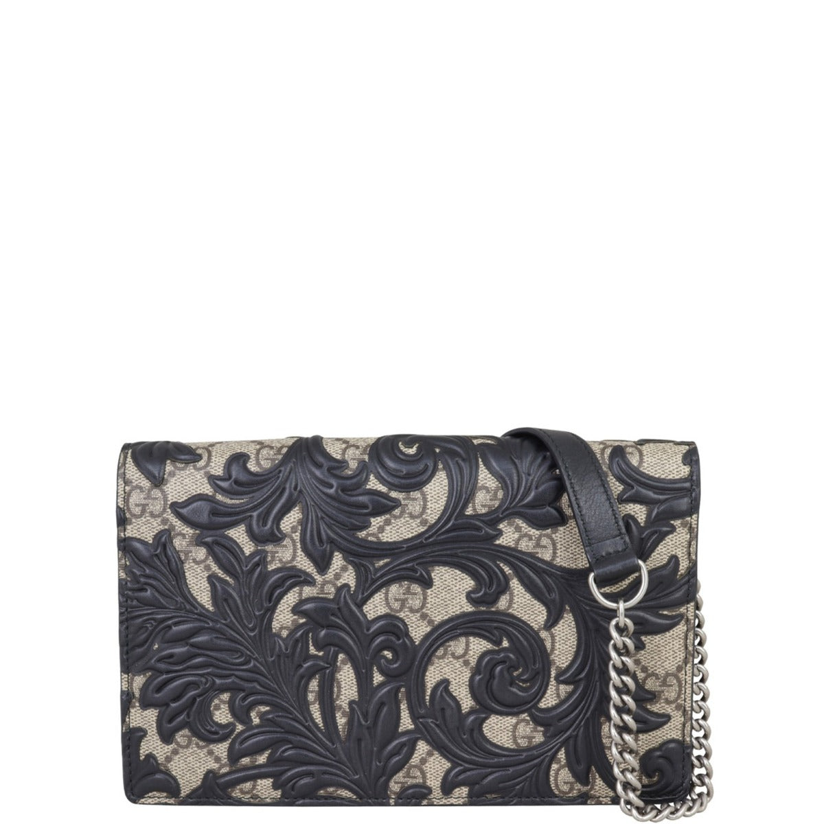 Gucci Arabesque Wallet on Chain Front with Strap