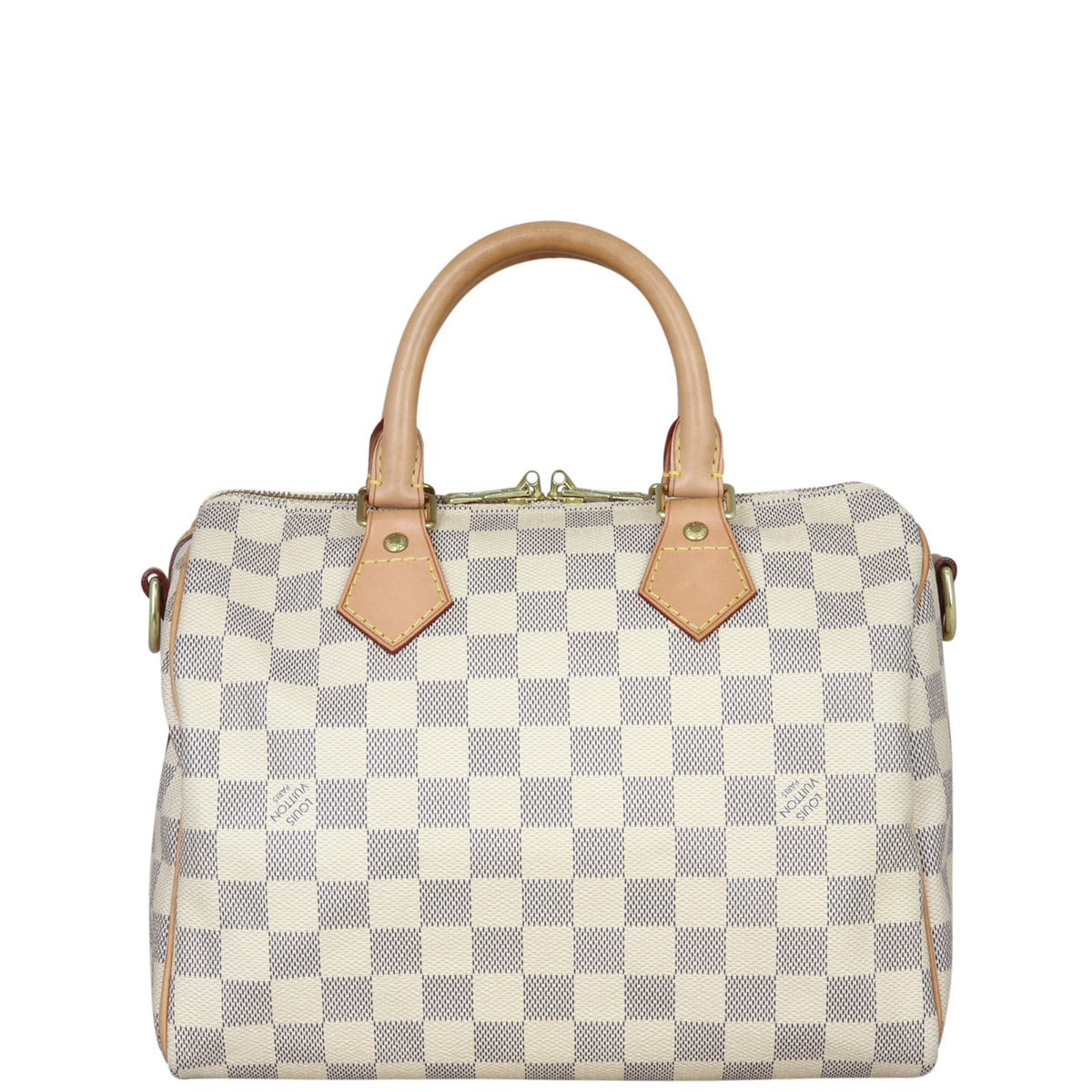 Louis Vuitton Speedy 25 Bandouliere Damier Azur Back