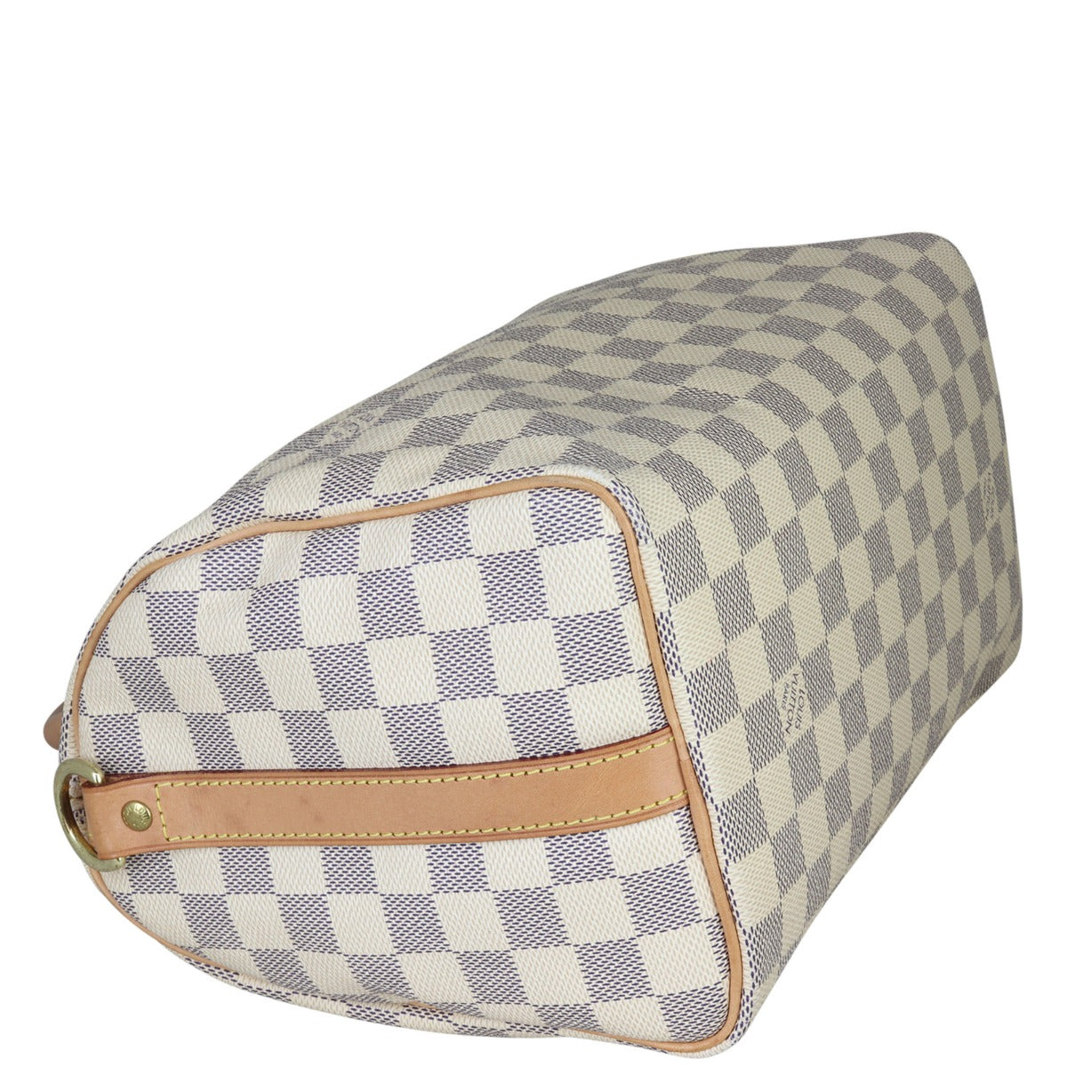 Louis Vuitton Speedy 25 Bandouliere Damier Azur Corner Distance