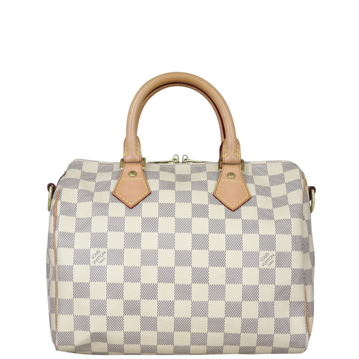 Louis Vuitton Speedy 25 Bandouliere Damier Azur Front
