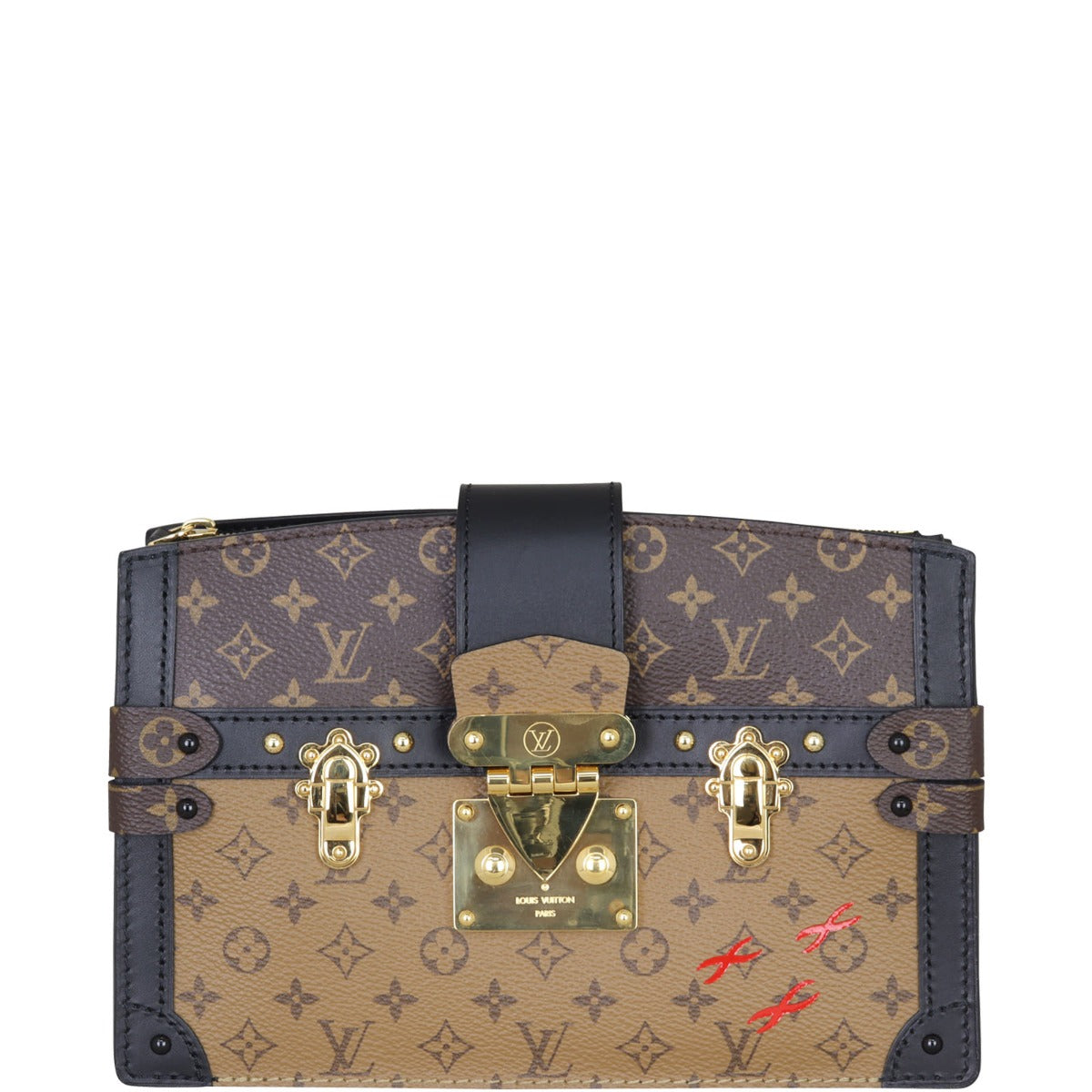 Louis Vuitton Trunk Clutch Monogram Reverse Front