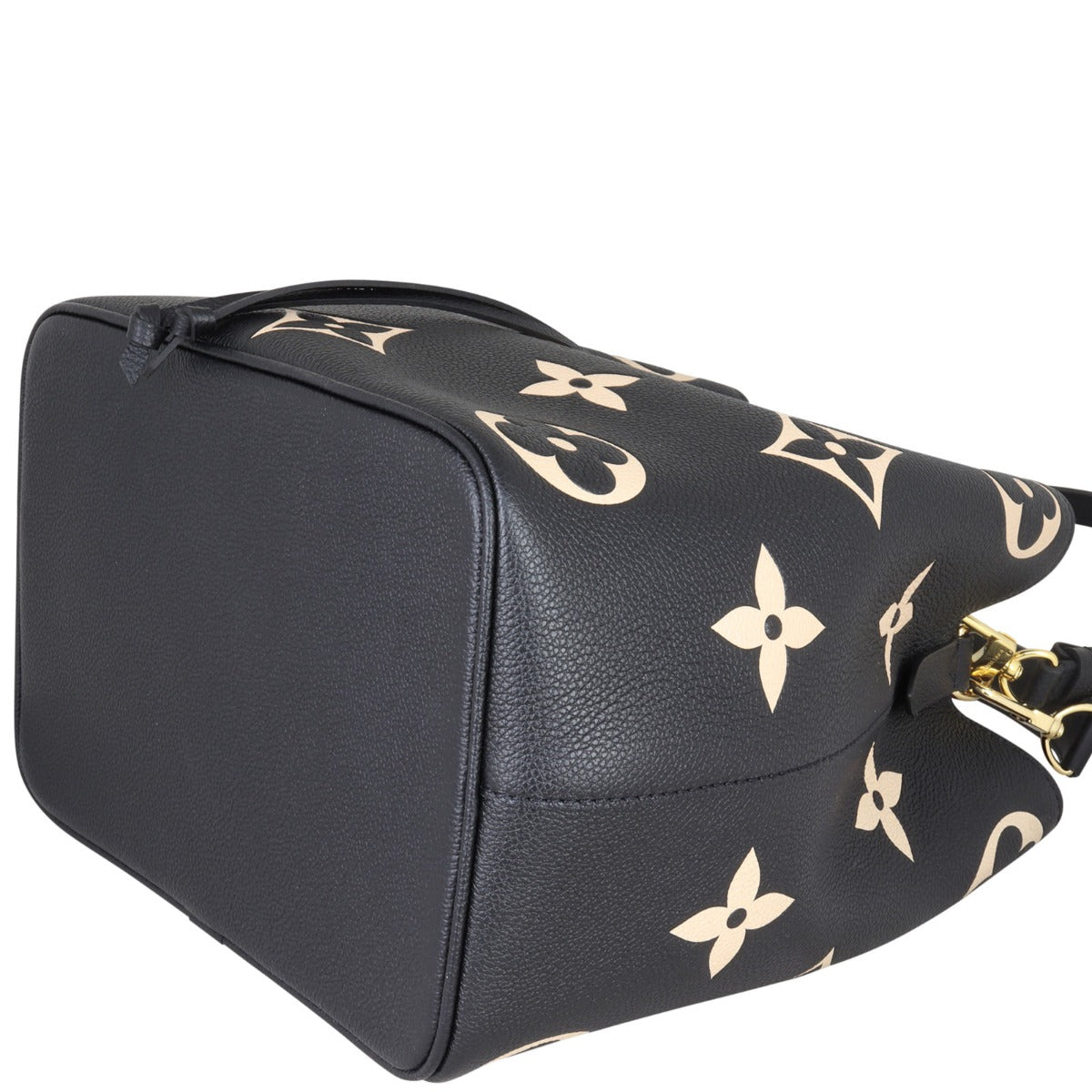 Louis Vuitton NeoNoe MM Monogram Empriente Giant Bicolour Corner Closeup